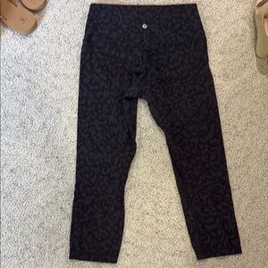 Lululemon Athletica Black Align Leggings 23”